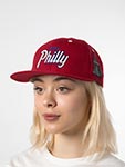 Бейсболка HOOD арт. 106-MWL003-PA004-CM Fresh West Philly (красный)